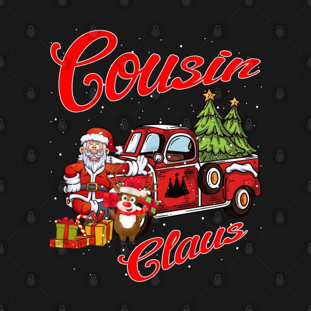 Cousin Claus Santa Car Christmas Funny Awesome Gift by intelus