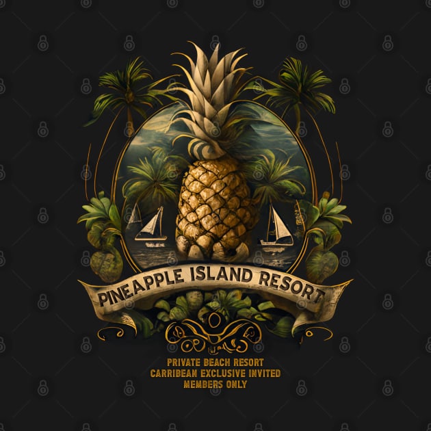 Pineapple Vacation Shirt by stuff101