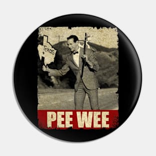 Pee Wee Herman - RETRO STYLE Pin