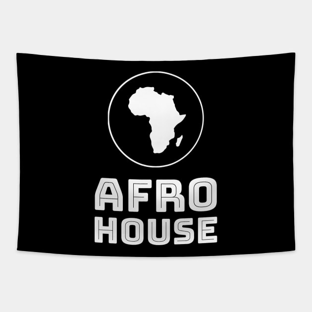 AFRO HOUSE Tapestry by DISCOTHREADZ 