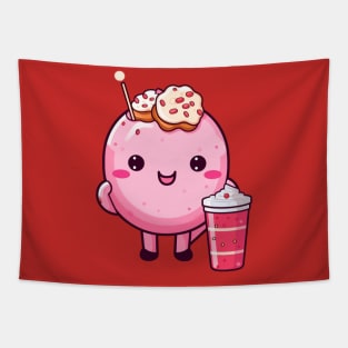 kawaii Ice cream  T-Shirt cute Candy food gilrl Tapestry