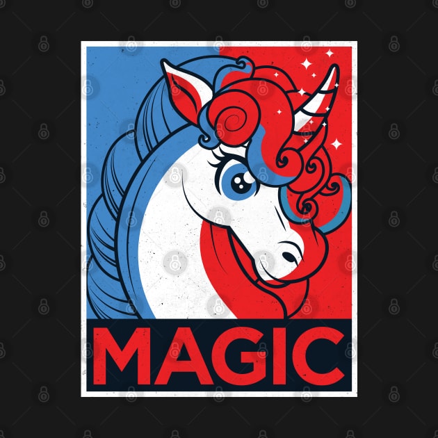 Funny vote for magic unicorn campaign squad gifts by opippi