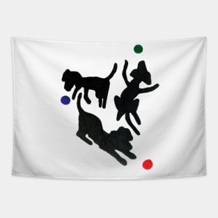 THREE LABS PLAY BALL Tapestry