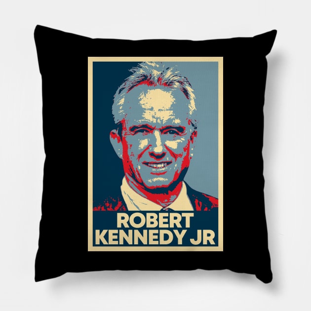 Robert F. Kennedy Jr Pillow by Zimmermanr Liame