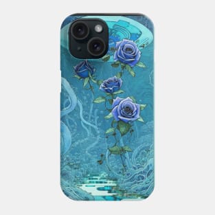 Blue Roses Phone Case