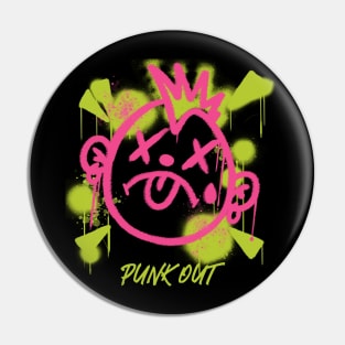 Punk Out Pin