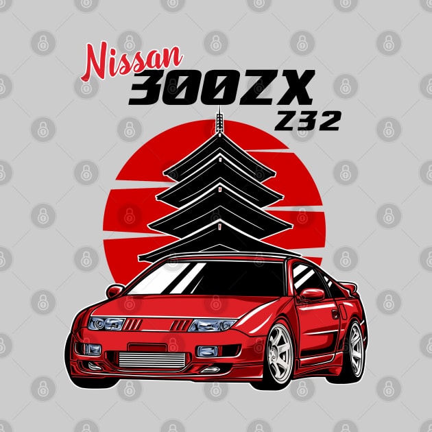 Nissan 300zx by mirailecs