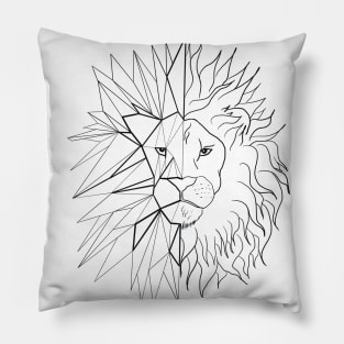 graphic lion Pillow