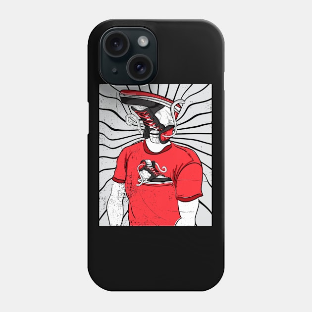 SneakerHead Gift Idea Phone Case by dconciente