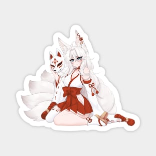 Anime kitsune girl Magnet