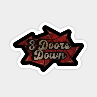 3 Doors Down - Red Diamond Magnet