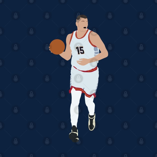 Nikola Jokic 15 Denver Nuggets FMVP 2023 by Jackshun