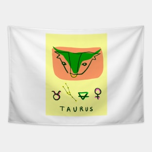 Taurus Warm Earth Baby Tapestry