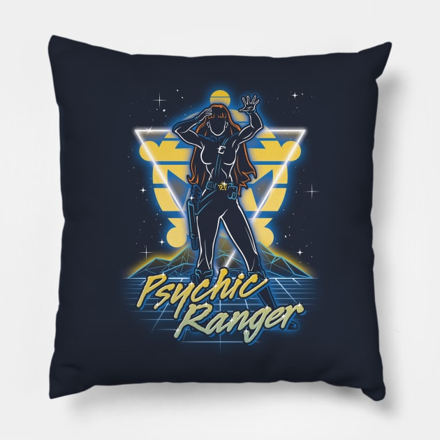 Retro Psychic Ranger Pillow by Olipop