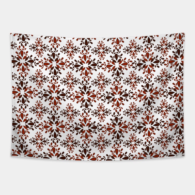 Vintage floral seamless pattern Tapestry by Ezzkouch