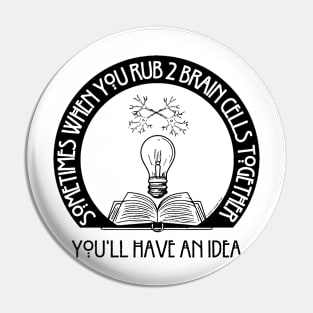 Two Brain Cells Pin