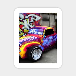 Graffiti Hotrod 7 Magnet