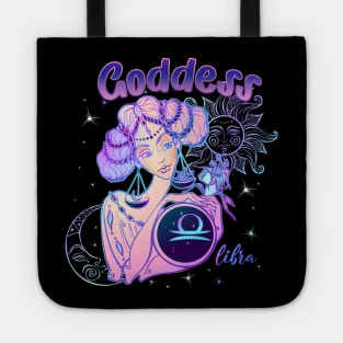 Zodiac Libra Goddess Queen Horoscope Tote