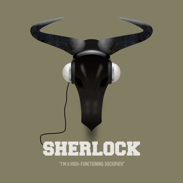 Sherlock - Alternative Movie Poster by MoviePosterBoy