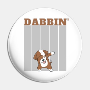 Dog Dabbin' Pin