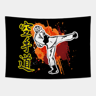 Karate Tapestry