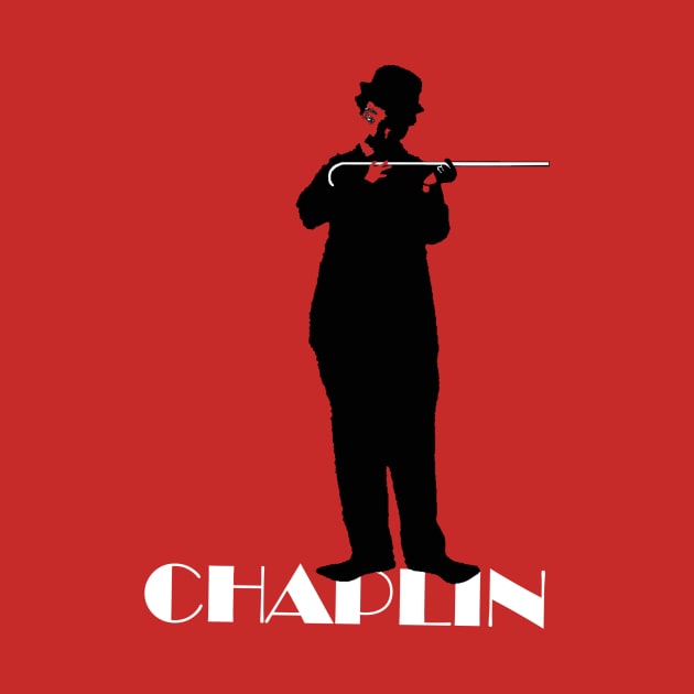 Chaplin the flute player by Sh-boomCreations