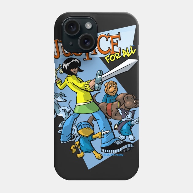 JUSTICE FOR ALL Phone Case by AstronautInk