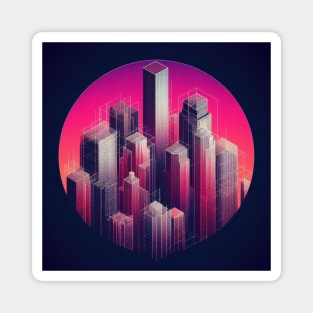 City landscape Magnet