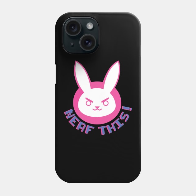 Nerf This! - D.Va Overwatch Phone Case by Bystanders