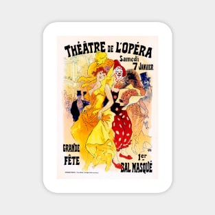 PARIS Opera THEATRE DE L OPERA by Jules Cheret Vintage French Magnet