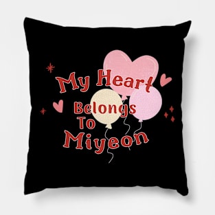 My Heart Belongs To Miyeon (G)I-dle Pillow