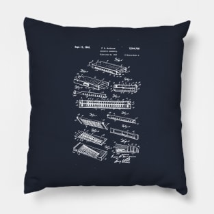 Harmonica 2 Pillow