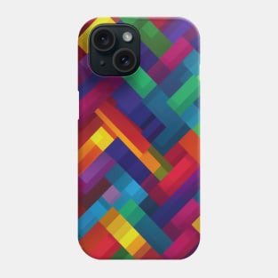 Pixel Art Repeating Pattern Phone Case