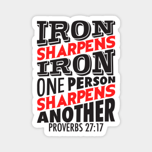 Proverbs 27:17 Magnet