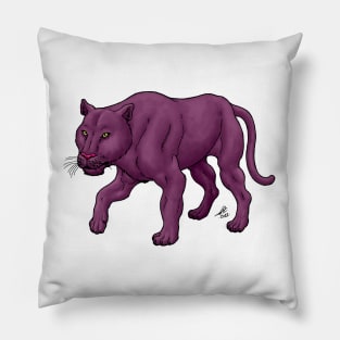 Purple Alien Cat Pillow