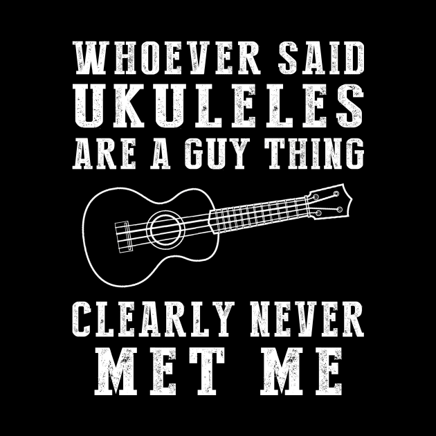 Uke-ing Stereotypes: Ukulele for Everyone! by MKGift