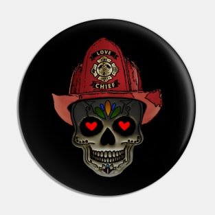 Love Chief Skull Pin