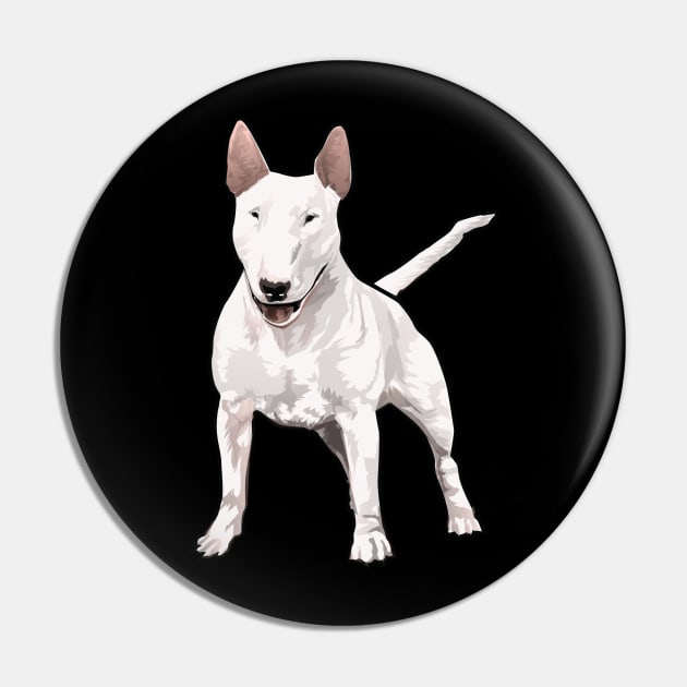 Bull Terrier Pin by SillyShirts