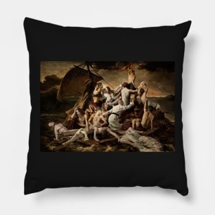 the raft of Medusa Pillow