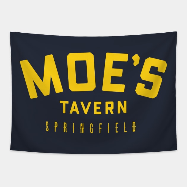 Moe's Tavern Tapestry by MindsparkCreative