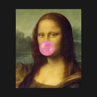 Bubble Gum Mona Lisa T-Shirt