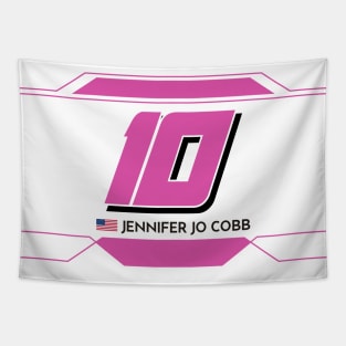 Jennifer Jo Cobb #10 2023 NASCAR Design Tapestry