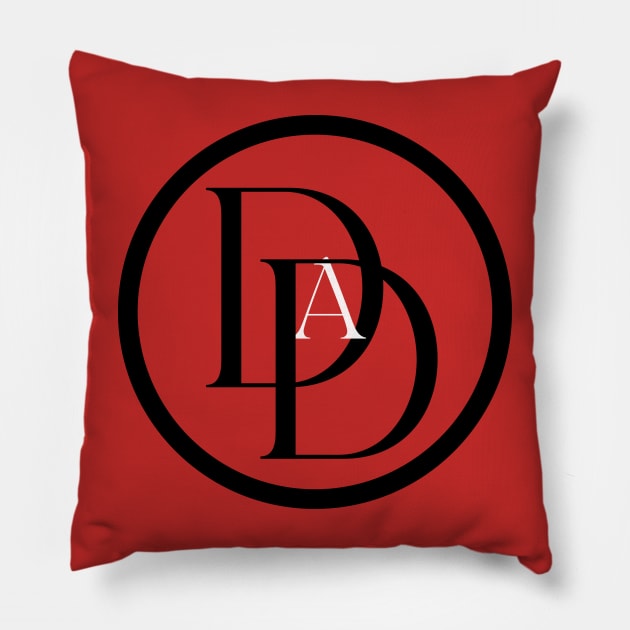 Dad-Devil Pillow by Damn_Nation_Inc