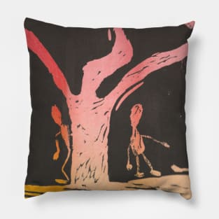 Spending time in the woods Pillow