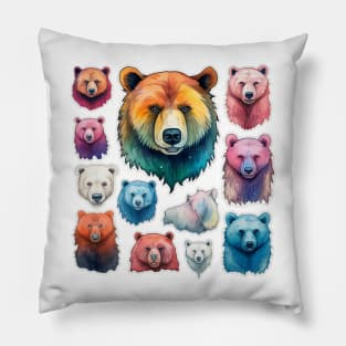 Bear Grazer Sticker Pack Pillow