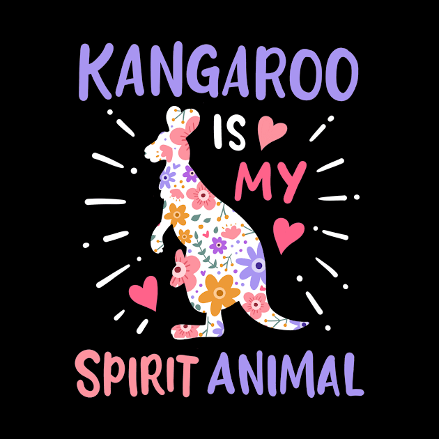 Kangaroo Australia Spirit Animal by CreativeGiftShop