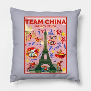 Team China - Paris 2024 Pillow