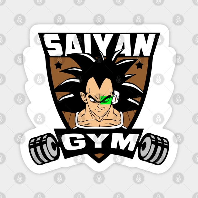 Anime Gym Brother version Magnet by buby87