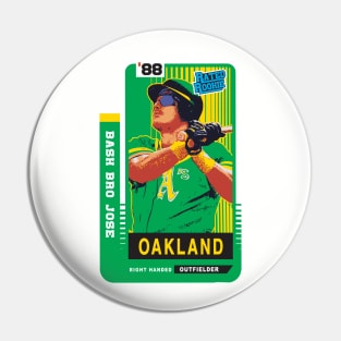 Jose Canseco rated rookie tee t-shirt Pin