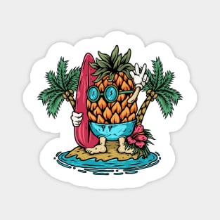 Pineapple Magnet